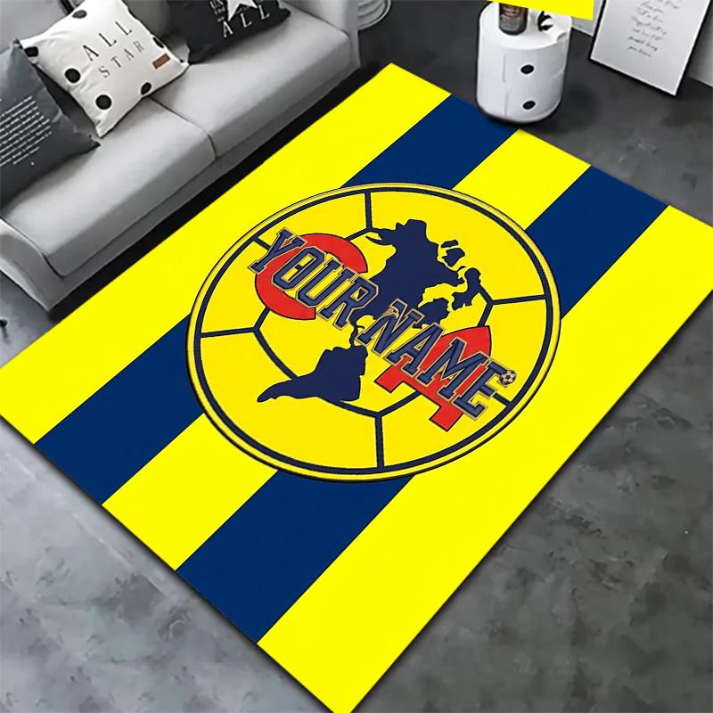 Club America Eagle Custom Name Carpet Rug For Living Room Bedroom Home Sofa Decoration Kids Play Nonslip Floor Mat