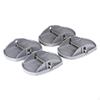 4 Pieces Jack Pad Adapter Lifting Heavy Duty Easy Installation for RV Accessories Lift
