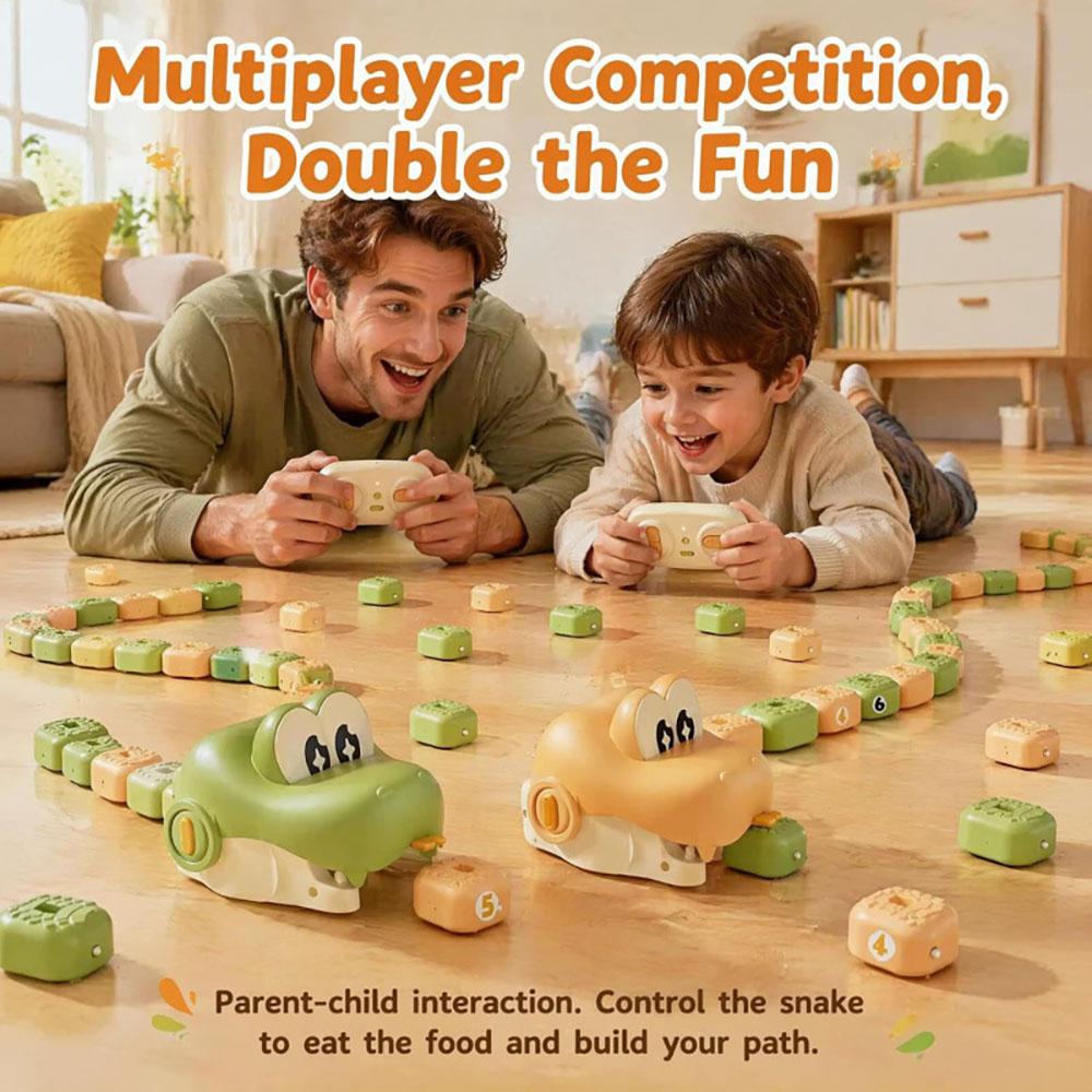 RC Animal Robot Antistress Greedy Snake Toys Simulation 1 Players Battle InteractiveGame Electric Educational Toy for Children