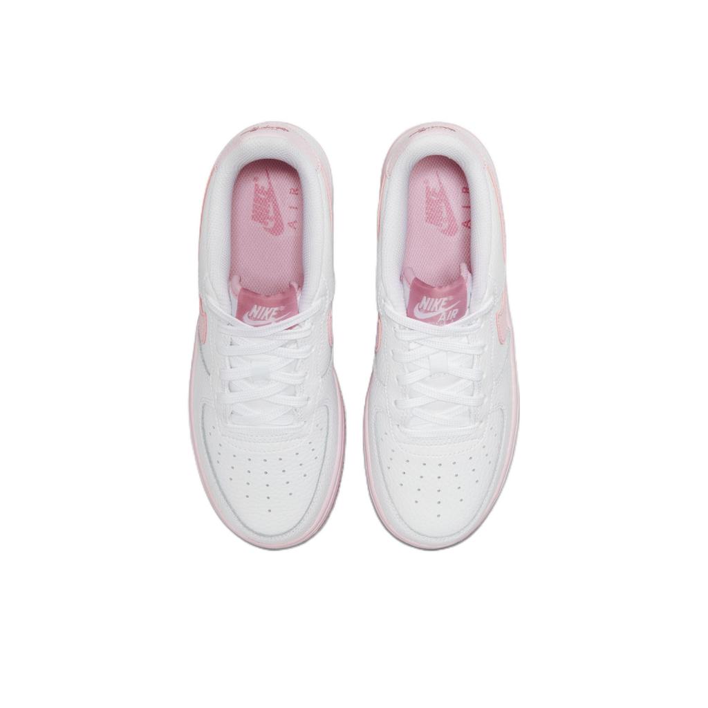 Nike Air Force 1 GS White Pink Foam Kids Sneakers CT3839-107