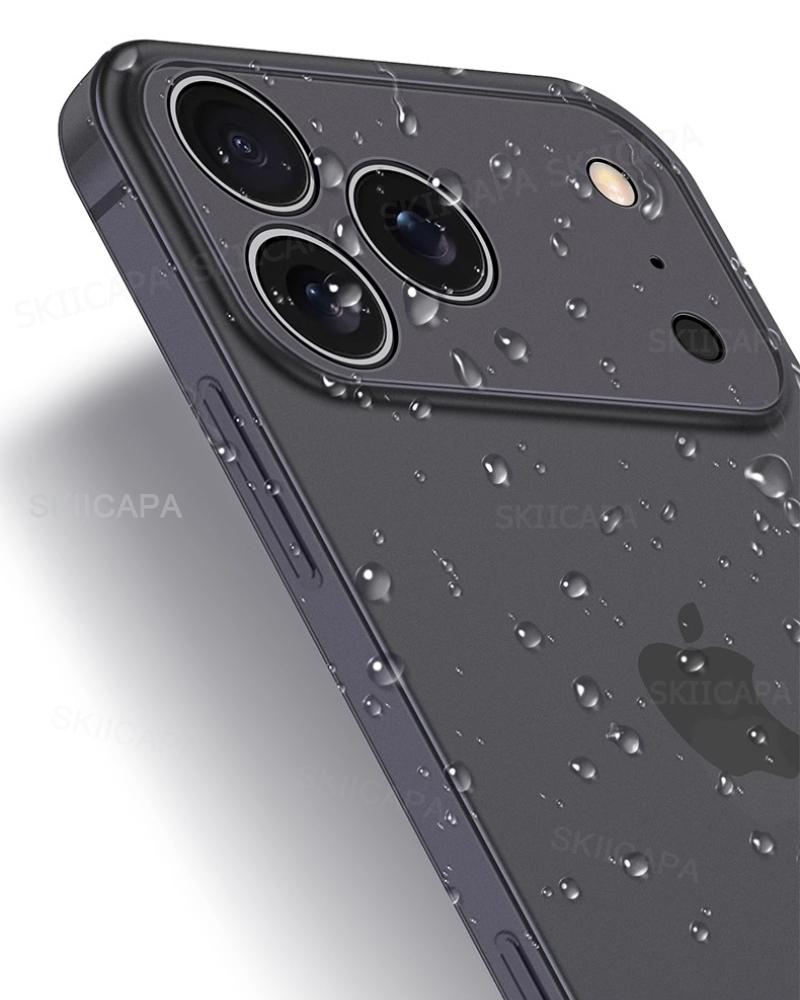 Ультратонкий матовый чехол для телефона 0,3 мм для iPhone 17 Pro Max 17 Air Полупрозрачная матовая мягкая PP-накладка для iPhone 17Pro
