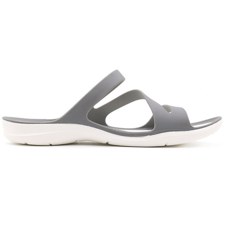 Crocs Swiftwater Легкие Удобные Спортивные Шлепанцы Женские сандалии Серый 203998-06X