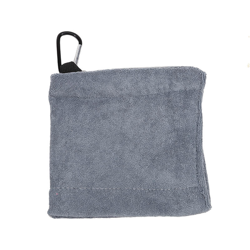 Креативное маленькое полотенце для гольфа с зажимами, портативное маленькое карманное полотенце для гольфа, аксессуары для чистки