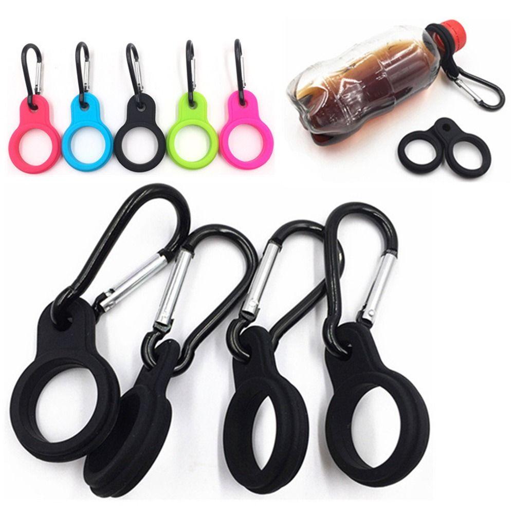 Tool Accessories Rubber Buckles Hook Water Bottle Holder Sports Kettle Buckle Outdoor Carabiner