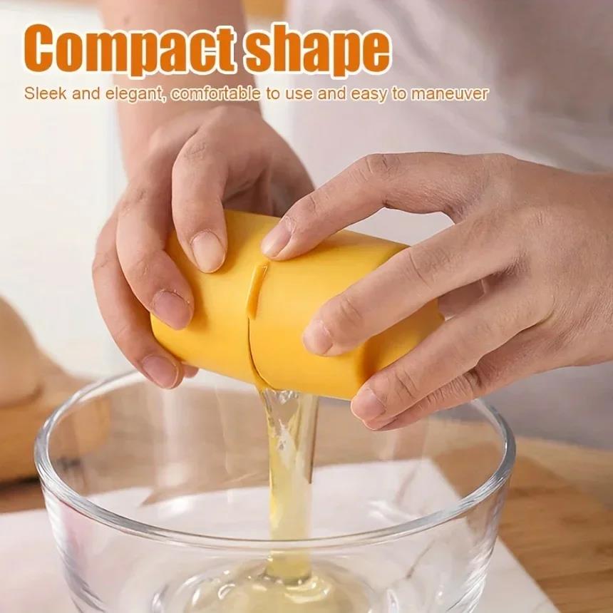 1/3pcs-Egg Shell Opener Press Egg Shell Separator Portable Egg Opener Handheld Egg Shell Household Kitchen Baking Tools 2