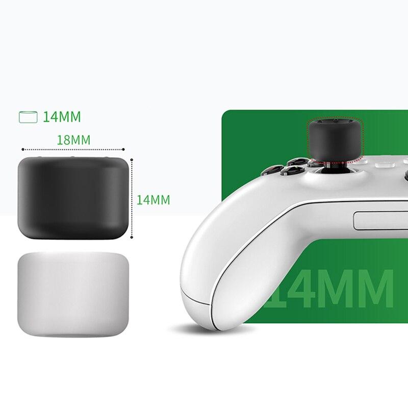 DATA FROG 8 шт. силиконовые аналоговые накладки для большого пальца для Xbox One/S/Series XS/PS5/PS4/Switch Pro, запасная часть геймпада для контроллера