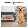 Water Resistant Dog Mat Cat Bed Cushion Both Sides Use Car Seat Cover Waterproof Pet Travel Carrier Hammock Seat Protector Mat