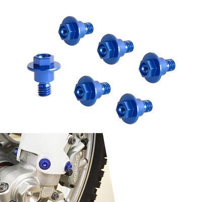 Винт болта защиты передней вилки для мотоцикла Yamaha YZ 65 85 125 250 250F 450F 250FX 450FX 125X 250X WR 250F 450F