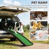 Foldable Dog Ramp With Artificial Anti slip Surface Portable And Lightweight For Cars Home 155 X 38.5 X 15.5 Cm