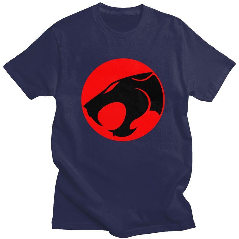 Custom Cartoon Anime Thundercats T Shirts for Unisex Pure Cotton Tees Tshirt Short-Sleeve Casual T-shirt Clothes
