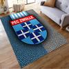 PEC Zwolle Emblem Carpet Design suitable as a non-slip mat for the living room or bedroom sofa