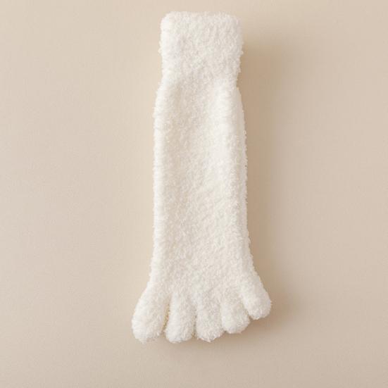 Зимние носки с пятью пальцами из кораллового флиса – Утепленные теплые носки для сна и дома для мужчин и женщин