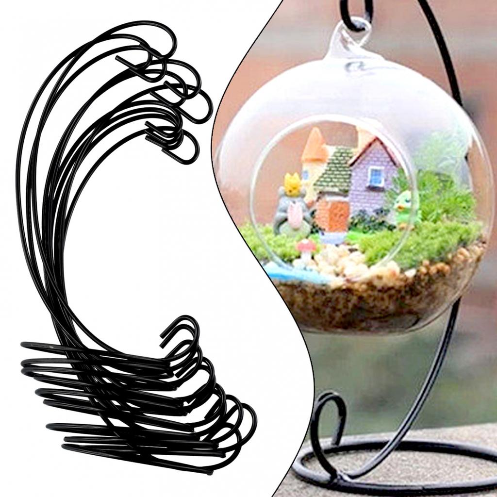 Iron Stand Decorative Hanging Bauble Tree Plant Light