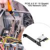 PCIe4.0 X1 10Gbps Ethernet Card Optimized For Gaming NAS Servers Using Advanced 8127 Controller Chip