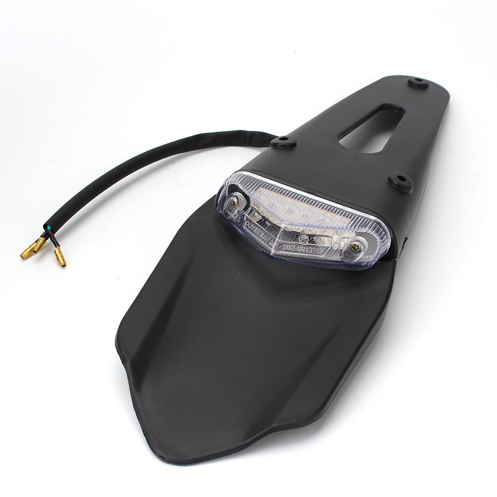 Светодиодный задний фонарь для мотоцикла, аксессуары для мотоциклов, 12 В, заднее крыло, стоп-сигнал, задний фонарь