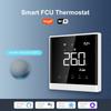 Wi-Fi фанкойл (ФКУ) Modbus Термостат Tuya Smart Life APP RS485 Связь 2,8-дюймовый ЖК-экран Простая установка Кондиционирование воздуха