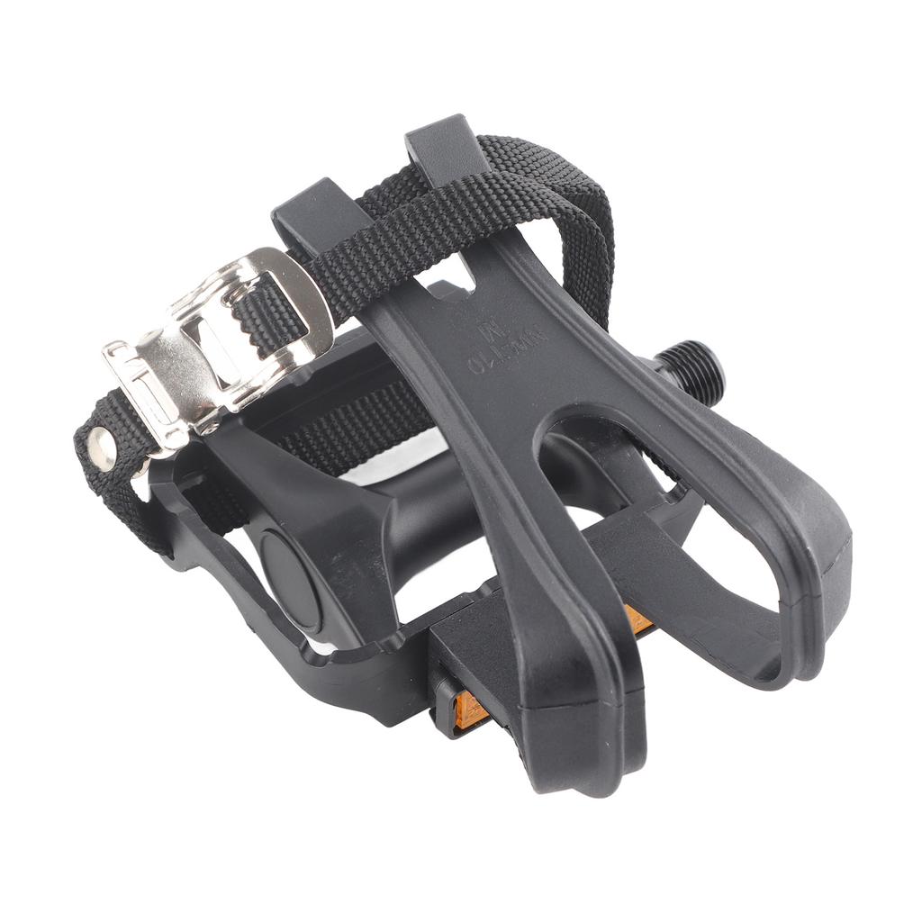 1 Pair Nylon Cycling Pedals Toe Clips Straps for Fixie Mountain Bikes Accessories