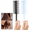2 Colors Plastic Double-sided Wide Fine Tooth Highlighting Comb Piece Strip Dyed Hair Comb