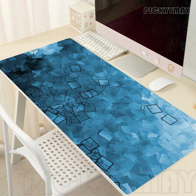 Hexagon Mouse Pads Gaming Mousepad Gamer Mouse Mat Keyboard Mats Desk Pad Geometric Mousepads XXL xcm For Computer
