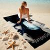 1pc The Vampire Diaries4 Beach Towel, Comfortable and Thick, and Swimming/Bath/Picnic/Camping Towel, Suitable for Seaside Beaches