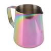 Milk Frothing Pitcher Stainless Steel Milk Jug Coffee Frothing Pitcher for Milk Tea Shop Cafe 350ML