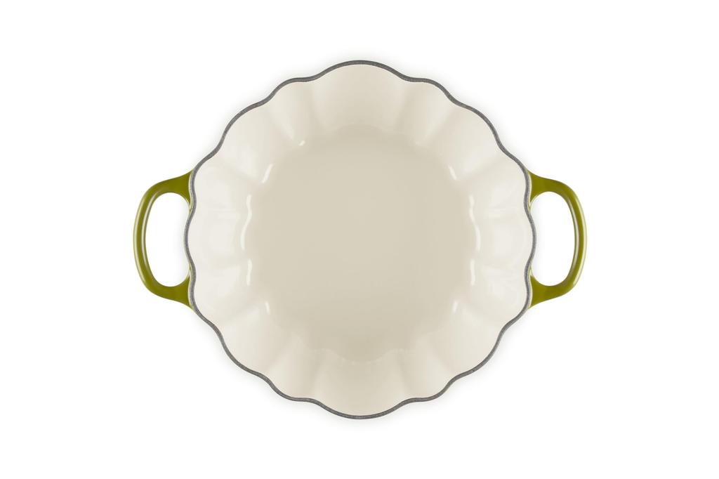 LE CREUSET Фирменная тыквенная кокотница 24 см Оливковый цвет Хэллоуин Форма для запекания Безопасна для посудомоечной машины