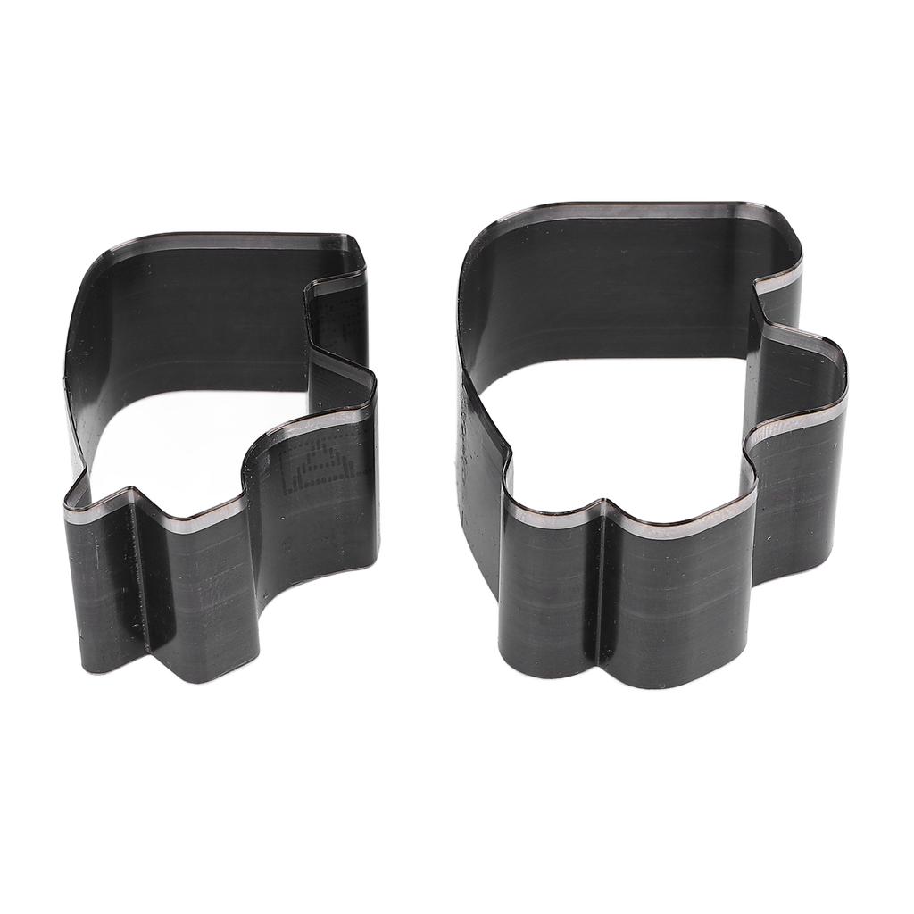 2 шт. Набор штампов для резки кожи в форме поросенка, ручная штамповка, формовка, легированная сталь, ремесленные инструменты