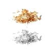 Flocons de dorure - GRAINE CREATIVE - Or/Argent - Multicolore - 8x4x4 cm - Décoratif