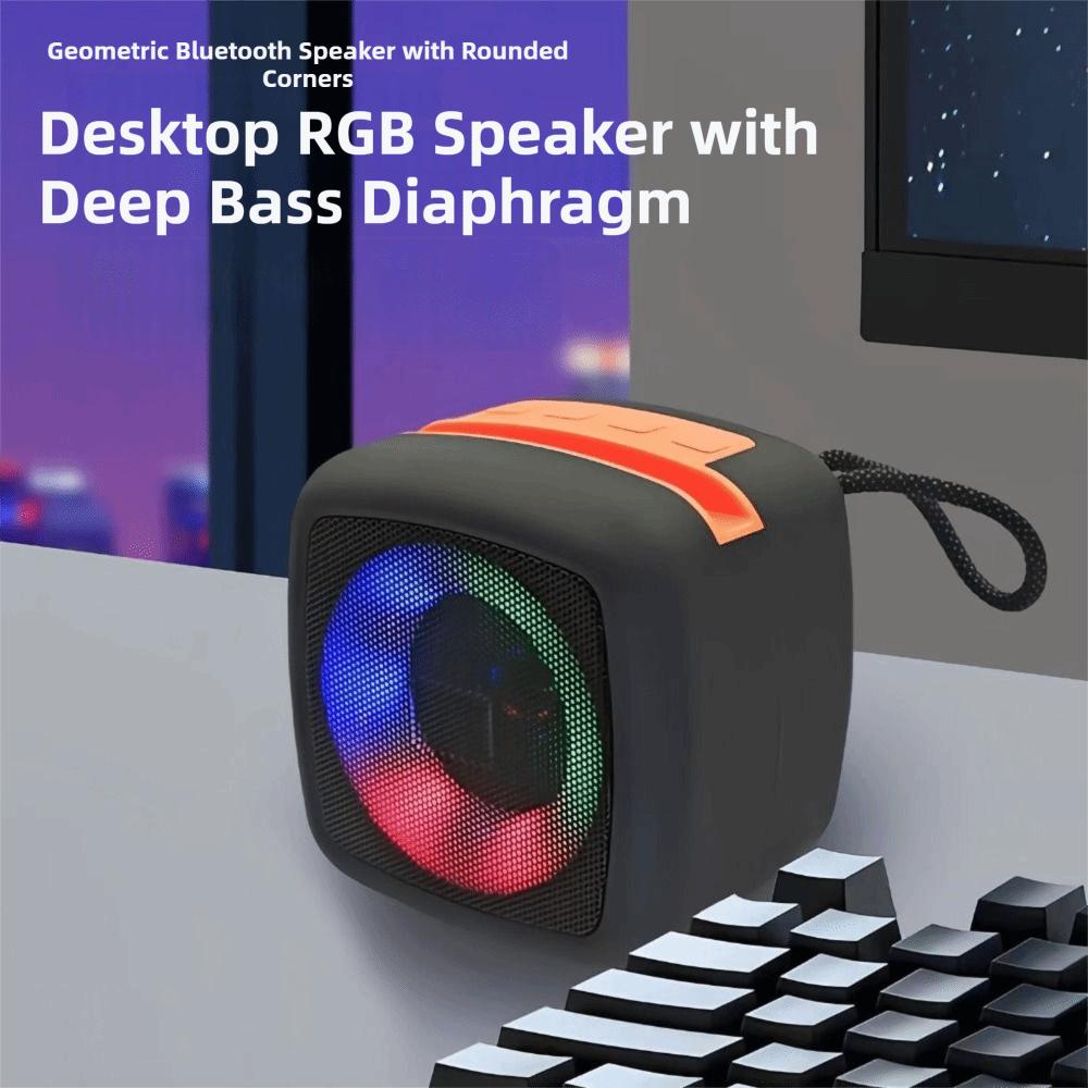 360 Stereo Sound Portable Speaker Rechargeable Battery Wireless Speakers Loudspeaker Outdoor Use