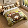 3Pcs Bedding SetThe Loud House Soft Bed Sheet and Two Pillowcases Home Bedroom Decor