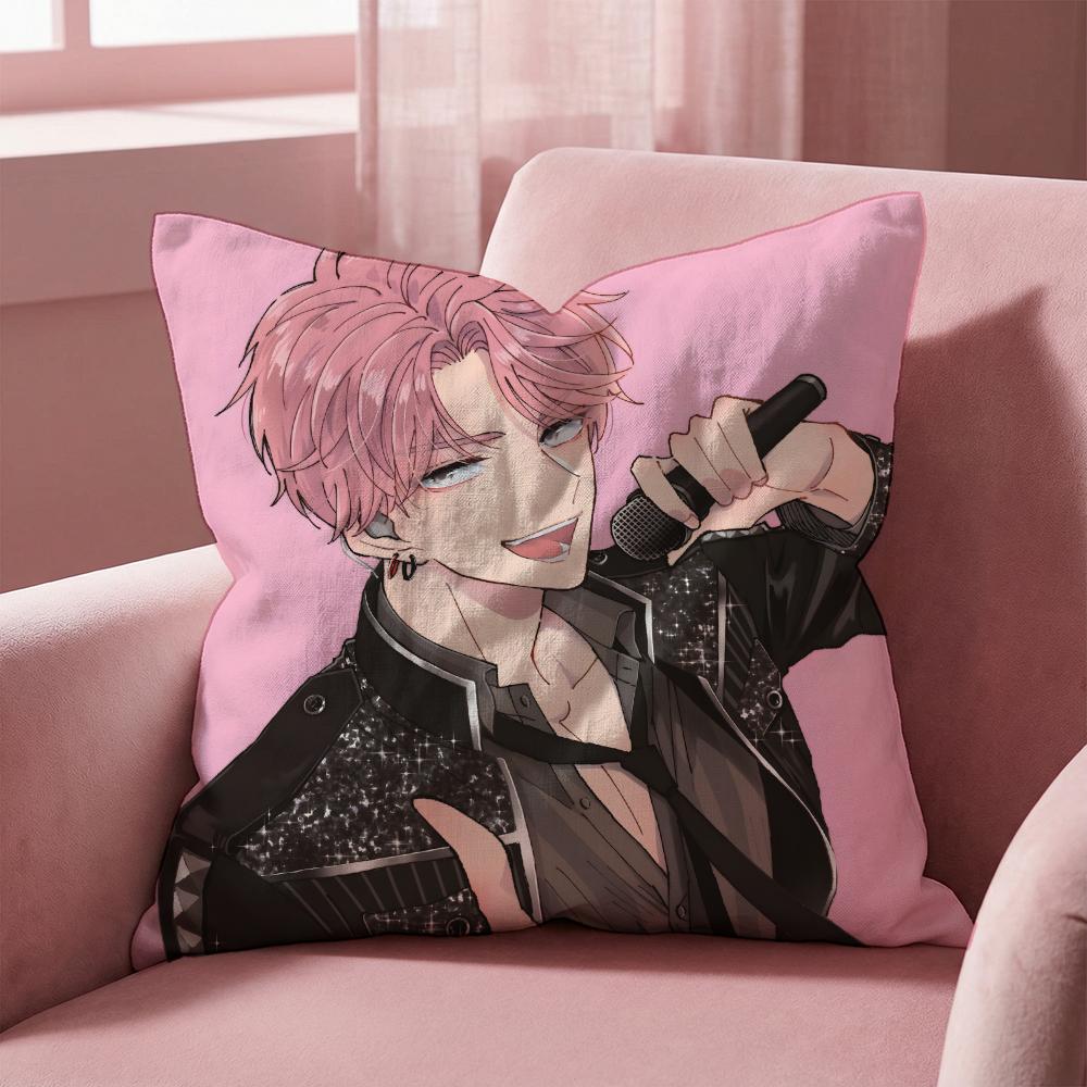 Tamonkun Ima Dotchi Cushion Cover MultiScene Pillow Cover for Home  Car  Reversible Soft  Durable for Daily Use