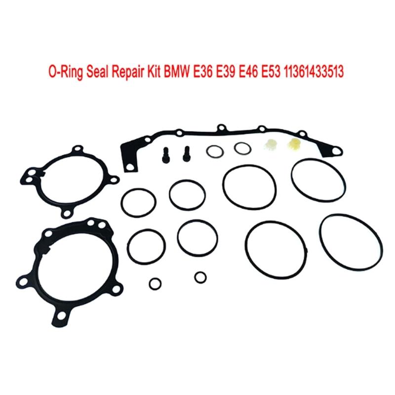 Ремкомплект уплотнительных колец для E36 E39 E46 E53 E60 E83 Замена 11361433513 32411093596 11361748745 Двойной выпуклый ремонтный комплект