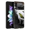 Для Samsung Galaxy Z Flip 3 4 5 Жесткий Черный Складной ПК Чехол для Телефона Синий Красный JDM Спортивный Автомобиль Люкс Для Samsung Z Flip3 Задняя Крышка