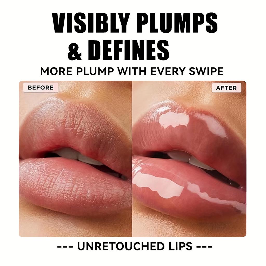 Увлажняющее масло для губ Crystal Lip Oil, придающее объем и увлажнение, мерцающий блеск для губ, тинт для губ Lip Llaze, макияж для губ