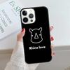 Чехол для телефона Животное Носорог Для iPhone 17 Air 15 16 16e 14 13 Pro Max Coque 12 11 Pro Max Для Apple PLUS fundas
