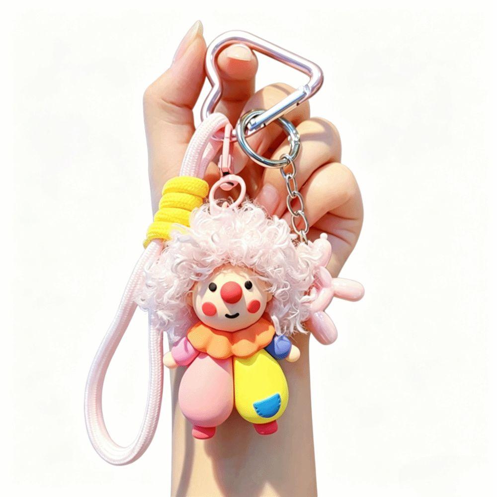 Shaggy Doll Keychain Fluffy Figure Pendant Fashion Plush Keychain For Women