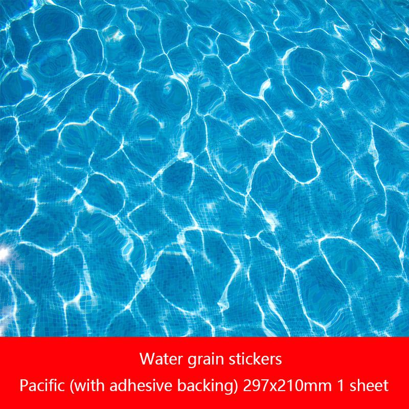 Brand New 5PCS DIY Simulation River Sections Water River Effects Flowing Pattern Bendable Decorated Lakes Scene Model Making