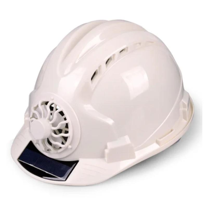 Открытый солнечный защитный шлем Многофункциональный вентиляторный защитный шлем Перезаряжаемая защитная крышка из АБС-пластика от солнечной панели для женщин и мужчин