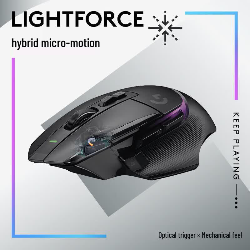 Logitech Беспроводная RGB-игровая мышь G502 X PLUS LIGHTSPEED