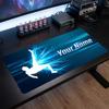 Cristiano Ronaldo Custom Large Mouse Pad, Personalized Name Text Print, Football Logo Non‑Slip Desk Mat Gaming Gift