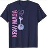 Krav Maga Apparel Israeli Self Defense System Krav Maga design 100 cotton Oneck short sleeve casual printed mens Tshirt