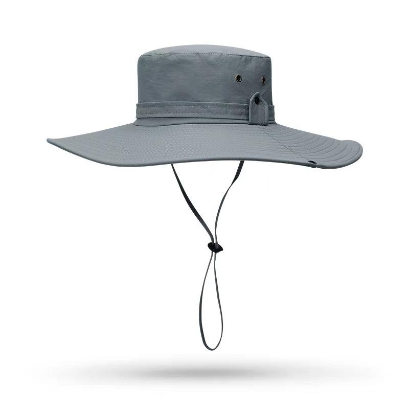 Summer Sun Hat Fishing Cap Men Outdoor Hiking Fisherman Hat with Neck Flap Sun Protection