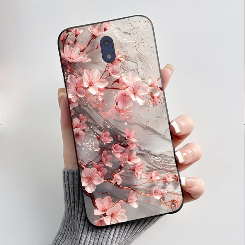 For Nokia 3 Case For Nokia 3.1 Phone Case Luxury Fashion Butterfly Flowers Soft Slim Black Silicone Back Cover for Nokia3 Casing