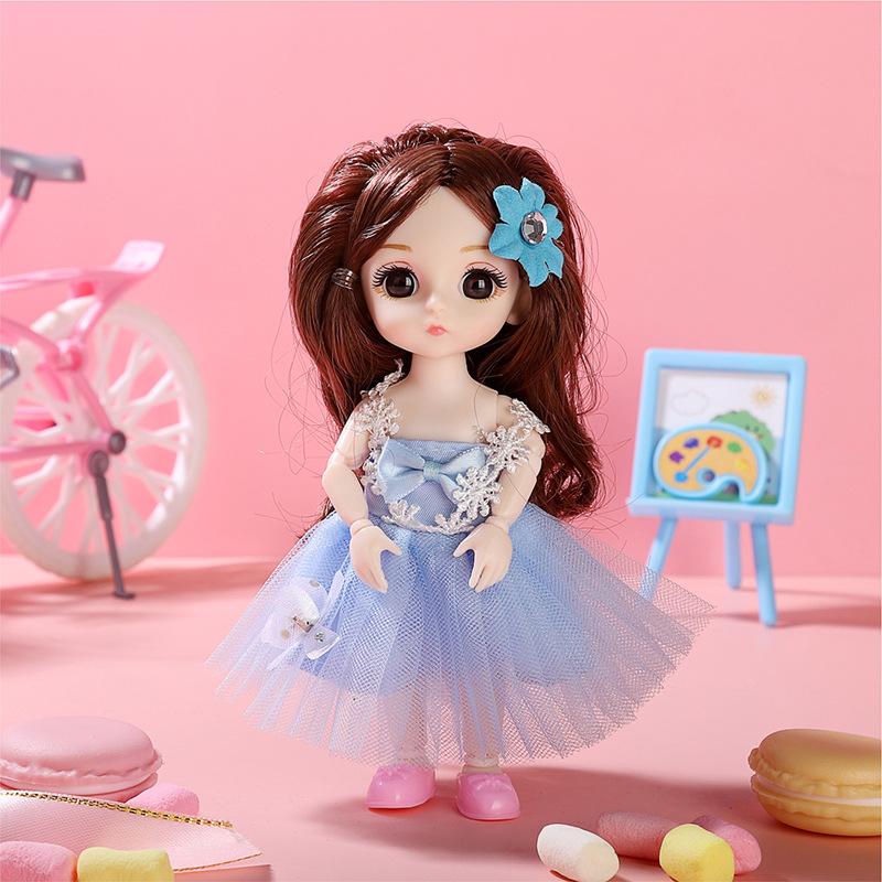 17 см музыкальная кукла-наряд принцесса подарочная коробка костюм маленькая девочка игрушка праздничный подарок Bjd кукла оптовая продажа