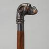 Wood Walking Stick, Bull Dog Head Vintage Cane, Antique Cane Brass Gift for Men and Women Handmade Design Gift 91.44 Cm