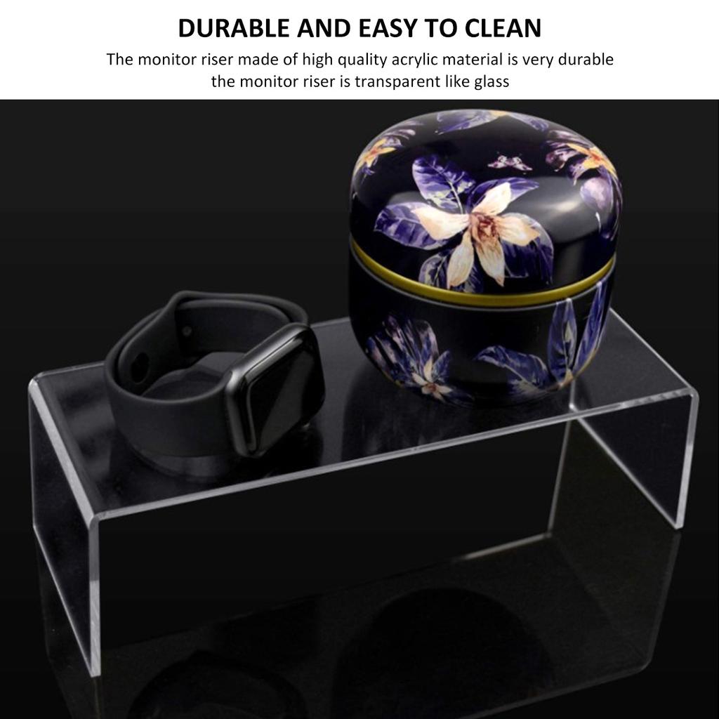 3/6/9 шт. Акриловая подставка для дисплея Прозрачная подставка-райзер Стойка Многоцелевой держатель для ювелирных изделий Игрушка-сюрприз Конфеты Кексы Десерт