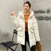 Autumn Winter Thicken Warm Parka Women Casual Sweety Solid Color Big Pocket Loose Short Hooded Coat Jackets Outwear