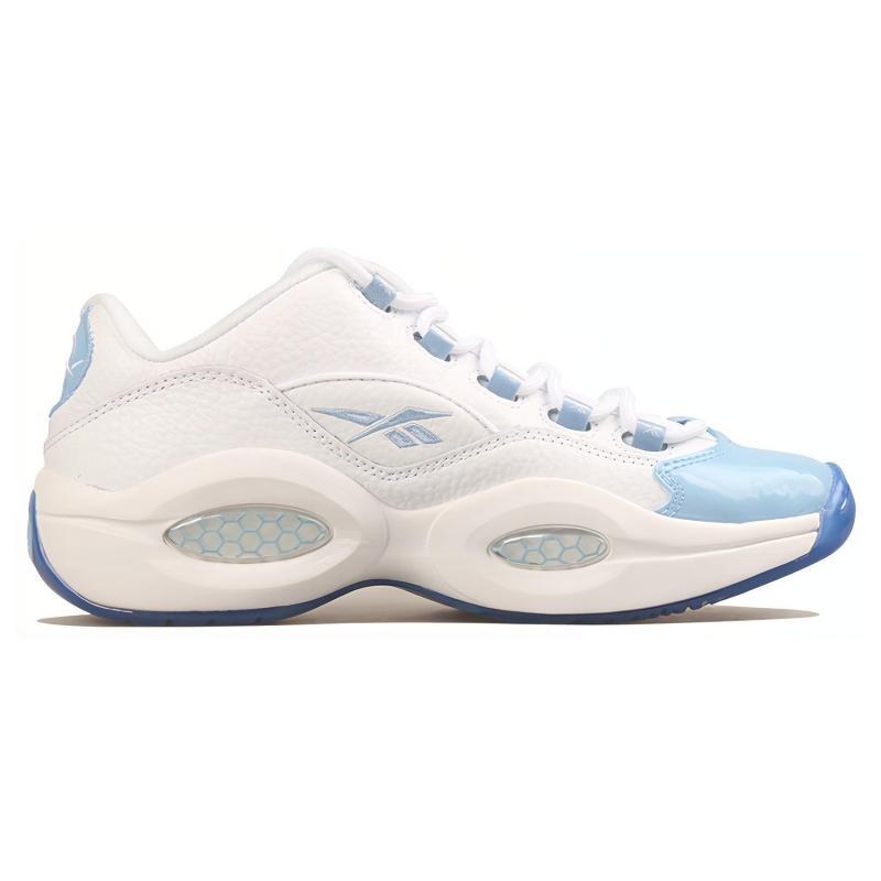 Reebok Вопрос Низкие лакированные кроссовки Carolina Blue FX5000