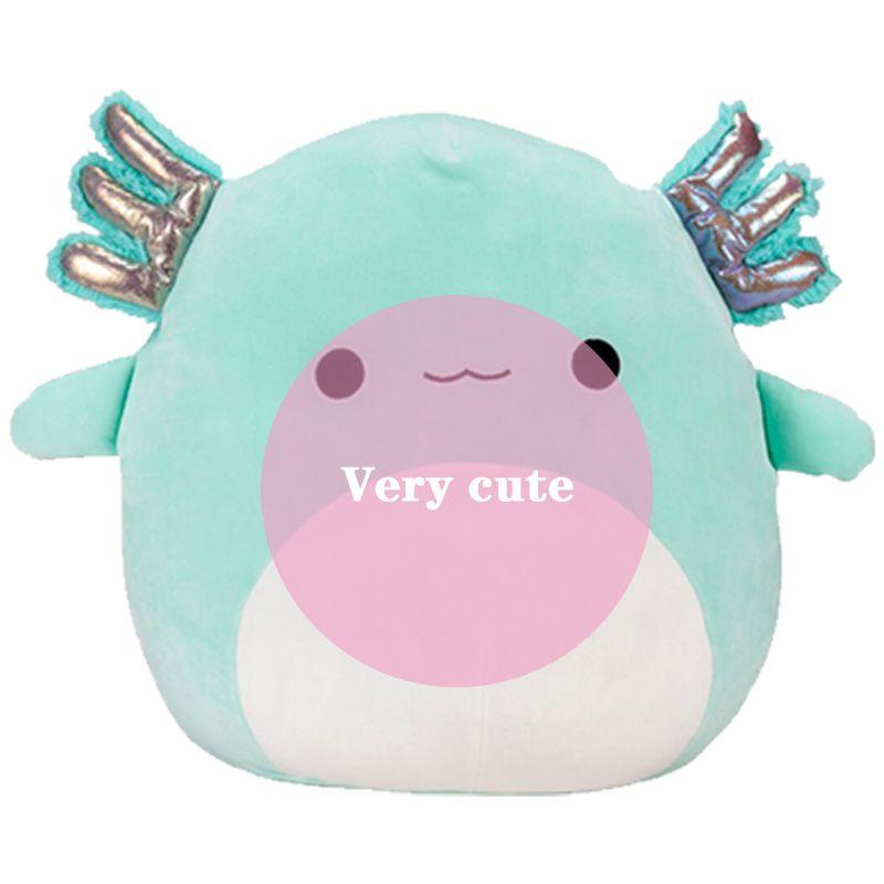 Adorable 8" And 16" Plush Axolotl Teal Green Anastasia Doll Ideal For Kids Gifts