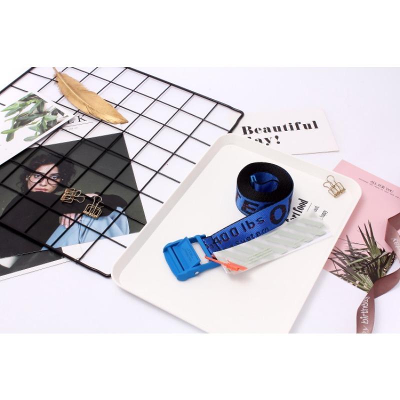 Новый холщовый ремень в индустриальном стиле OFF-white, тот же модный ремень